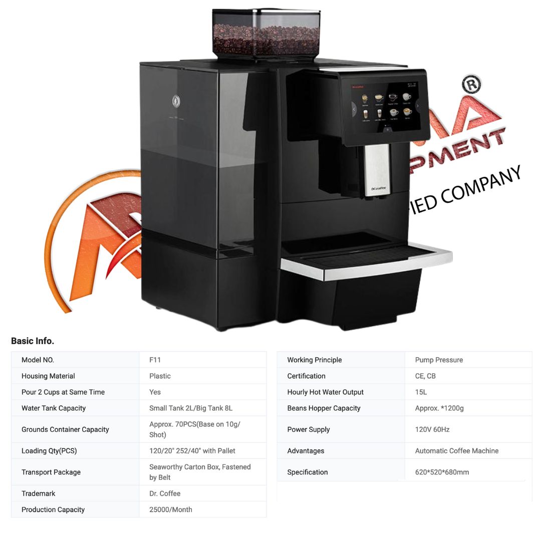 Dr Coffee F11 Fully Automatic Coffee Machine